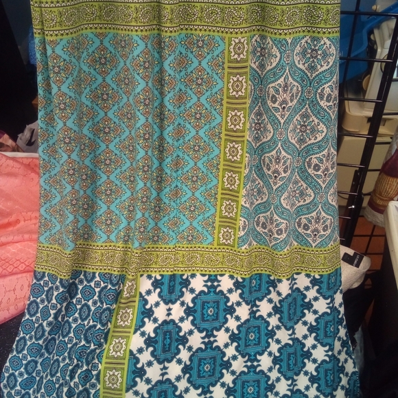 $72 London Style Multicolor Maxi sz 4 NWT - Picture 6 of 7